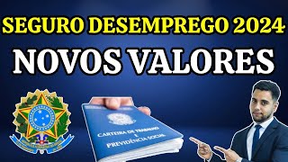 SEGURO DESEMPREGO 2024 NOVOS VALORES DIVULGADOS PELO GOVERNO [upl. by Yuk673]