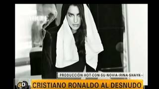 Cristiano Ronaldo e Irina Shayk posaron para Vogue  Telefe Noticias [upl. by Gris]