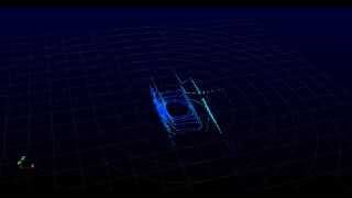 Velodyne VLP16 LiDAR Monterey Highway VeloView Screen Capture [upl. by Adilem]