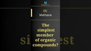 Which of the following is simplest member of organic compounds [upl. by Nisse59]