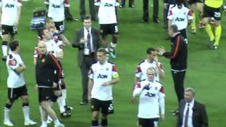 Champions League Final 2011 Paul Scholes not happy [upl. by Wendt]