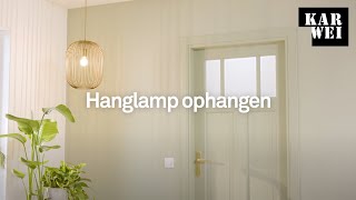 KARWEI  Hanglamp ophangen [upl. by Nicolai]