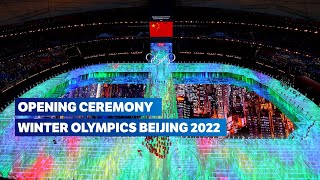 Watch the Opening Ceremony  Beijing 2022 Highlights [upl. by Ecnaret]