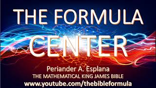 THE FORMULA CENTER by Periander Esplana [upl. by Ttelrats874]