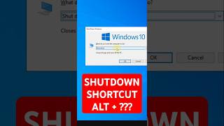 PC SHUTDOWN SHORTCUT KEY  How to Shutdown Computer Using Keyboard Shortcut viralvideo pc shorts [upl. by Shirlee]