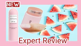 Watermelon Glow Dew Balm SPF 45 with Niacinamide  Glow Recipe Expert Review [upl. by Lenci]