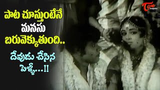 Devudu Chesina Pelli Emotional Song  Pichodi Pelli  Raja Babu Vijaya Nirmala  Old Telugu Songs [upl. by Erodasi]