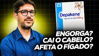 Ácido Valproico  Efeitos Colaterais do Ácido Valproico Depakene Depakote [upl. by Anirav601]