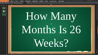 ✅ How Many Months Is 26 Weeks [upl. by Sudhir761]