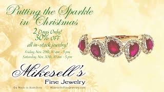 Mikesells Fine Jewelry Holiday Sale 2024 [upl. by Annaitsirk]