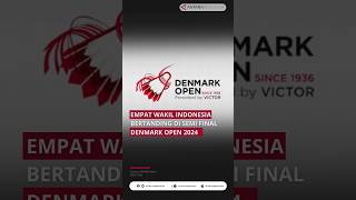 Empat wakil Indonesia bertanding di Semi Final Denmark Open 2024 [upl. by Joseito]