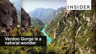 The waters of Frances Verdon Gorge are sparkling [upl. by Renner]