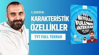 1Canlıların Karakteristik Özellikleri TYT Full Tekrar DRBİYOLOJİ 2024TAYFA [upl. by Kant]