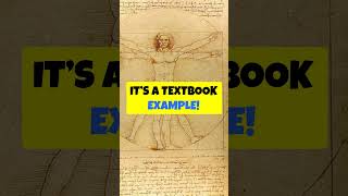 🤯 Unveiling Secrets of Da Vincis Vitruvian Man 🌟🌀 art davinci history [upl. by Ahseral]