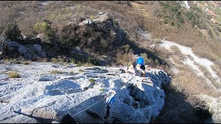 Gradiška tura Furlanova pot  18032020  GoPro [upl. by Kcirdnekal803]