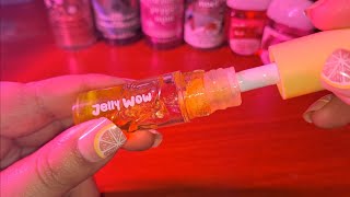 Most Relaxing Jelly Lip Oil Sounds For Melt Your Brain Asmr 💅🏻💧💋 [upl. by Lipscomb]