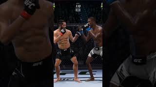 Israel Adesanya vs Jorge Mesidval UFC 287 ufc ufcfightnight fightinggames [upl. by Novyert]