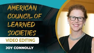 Video Editing Service for ACLS Joy Connollys 2022 Presidents Report to the Council [upl. by Simmonds]