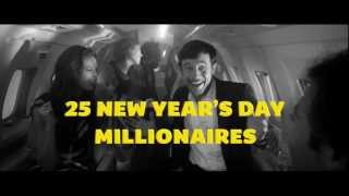 Another 25 millionaires on New Years Day [upl. by Nelyt]