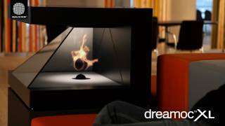 DreamocXL  3D holographic fireplace [upl. by Muhammad175]