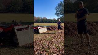 Leaf Plow fall worksmarter [upl. by Bealle]