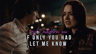 reylo  modern au  ❝if only you had let me know❞ atomised [upl. by Nednil]