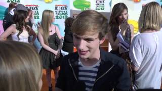 Lucas Cruikshank Interview  2012 Kids Choice Awards [upl. by Kowalski]