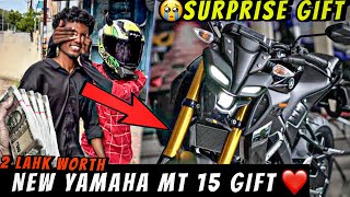 Kuttyttf  😱 Surprise Gift  New Yamaha MT 15 💖  2 Lahk Worth 🤑 ttf kuttyttf surprise vlog [upl. by Debbie574]