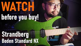 OVERDESIGNED  Strandberg Boden NX Standard [upl. by Pollie]