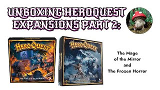 HEROQUEST Expansions UNBOXING Part 2 [upl. by Yecnahc]