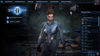 Jugando Starcraft II por la noche [upl. by Crowns]