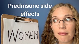 Prednisone Side Effects in Women  Adverse Effects in Females [upl. by Oivalf]