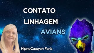 CONTATO AVIANS  HIPNOSE REGRESSIVA COM CONTATOS EXTRAFÍSICOS 52 cassyahfaria [upl. by Koffman]