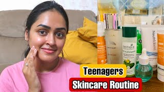 Step By Step Teenagers Skincare Routine For Beginners  Heavenly Homemade [upl. by Switzer]