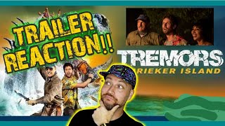 Tremors Shrieker Island Trailer Reaction  NAPOLEON DYNAMITE IS IN THIS MOVIE  New Tremors Movie [upl. by Colson]