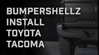 BumperShellz Install for Toyota Tacoma [upl. by Asirrac495]