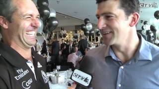 Collingwood Past Players  Luncheon 2012 CTV Interview [upl. by Bobbette]