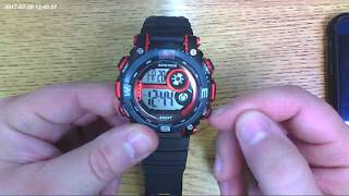 How to Setup the Armitron Pro Sport Watch [upl. by Hemphill]