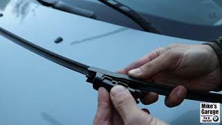 How to replace Wiper blades on BMW E60 [upl. by Ernesto]