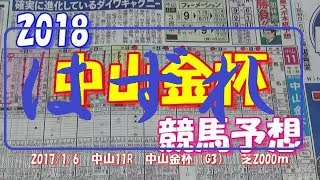 【競馬予想】 2018 中山金杯 「1年の計は、金杯にあり」 [upl. by Ispep]