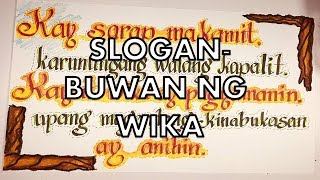 SLOGAN BUWAN NG WIKA [upl. by Awhsoj]