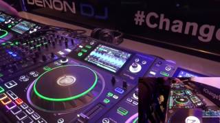 NAMM 2017 Denon DJ SC5000 Prime and X1800 Prime [upl. by Aninotna]