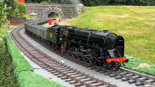 Members midweek running day at Ruddington gauge 1 track Thursday 250724 [upl. by Halden]