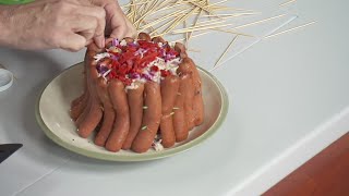 Robin shares retro recipe for Crown Roast of Frankfurters [upl. by Laenej]