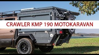 CRAWLER KMP 190 Pikap Karavan İnceleme  Kamp Karavan Fuarı [upl. by Aicad248]