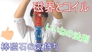 【中学理科】磁界とコイル～棒磁石の気持ち～ 34【中２理科】 [upl. by Yesnikcm]