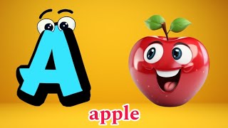 A for Apple 🍎 B for Butterfly 🦋  Learn Alphabets and Preschool Rhyme for Kids [upl. by Fairman]