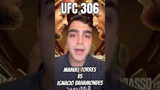 Noche UFC 306  Manuel Torres vs Ignacio Bahamondes [upl. by Ynahpets]