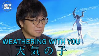 Makoto Shinkai Interview  Weathering with You and following up Your Name [upl. by Lidah]