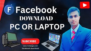 How to install Facebook app in laptop  Download Facebook in PC Windows fb download [upl. by Fleeman439]